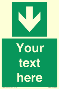 Custom Safe Condition Down arrow